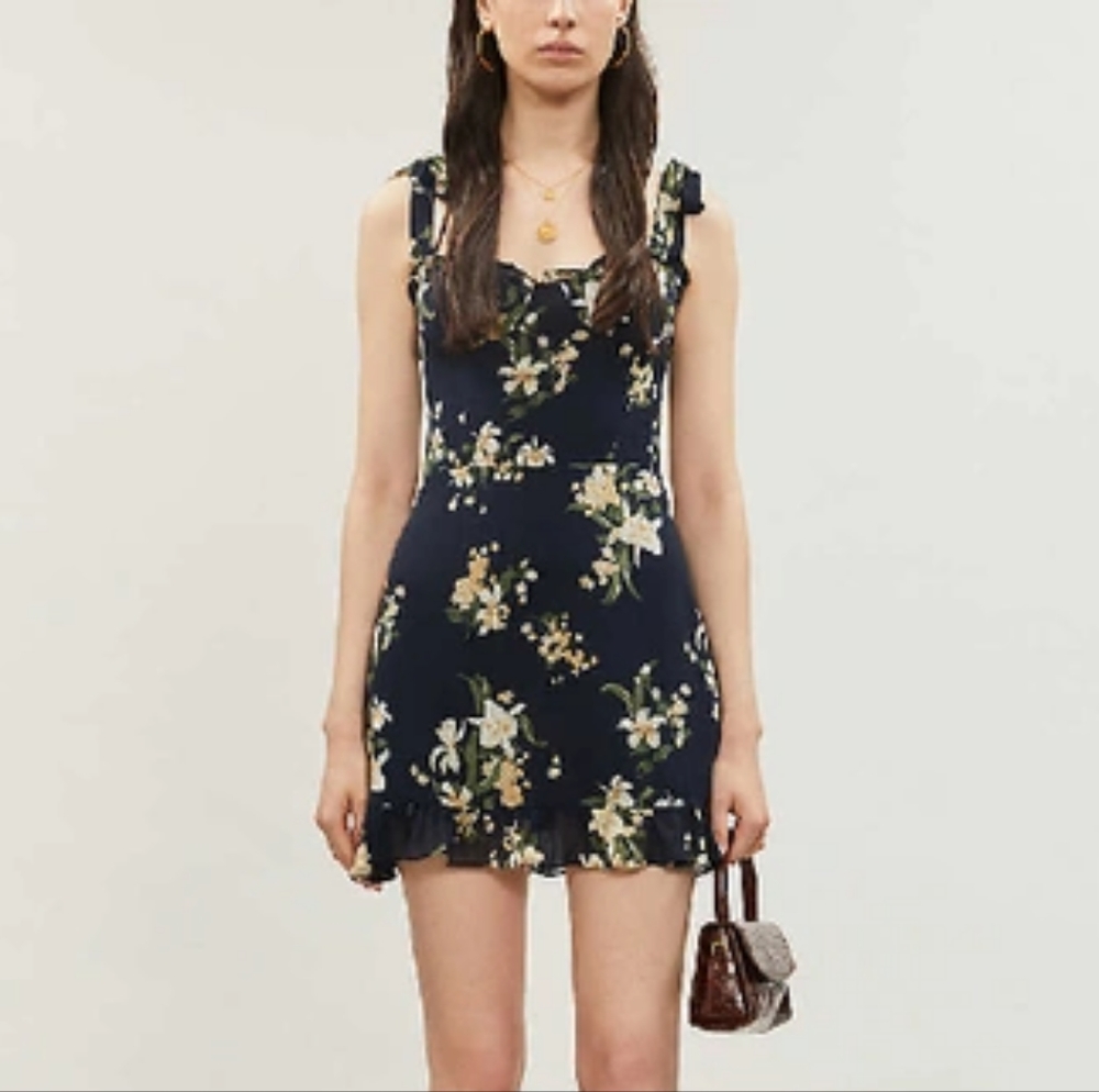 Reformation Christine Dress in Yolanda